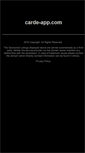 Mobile Screenshot of carde-app.com